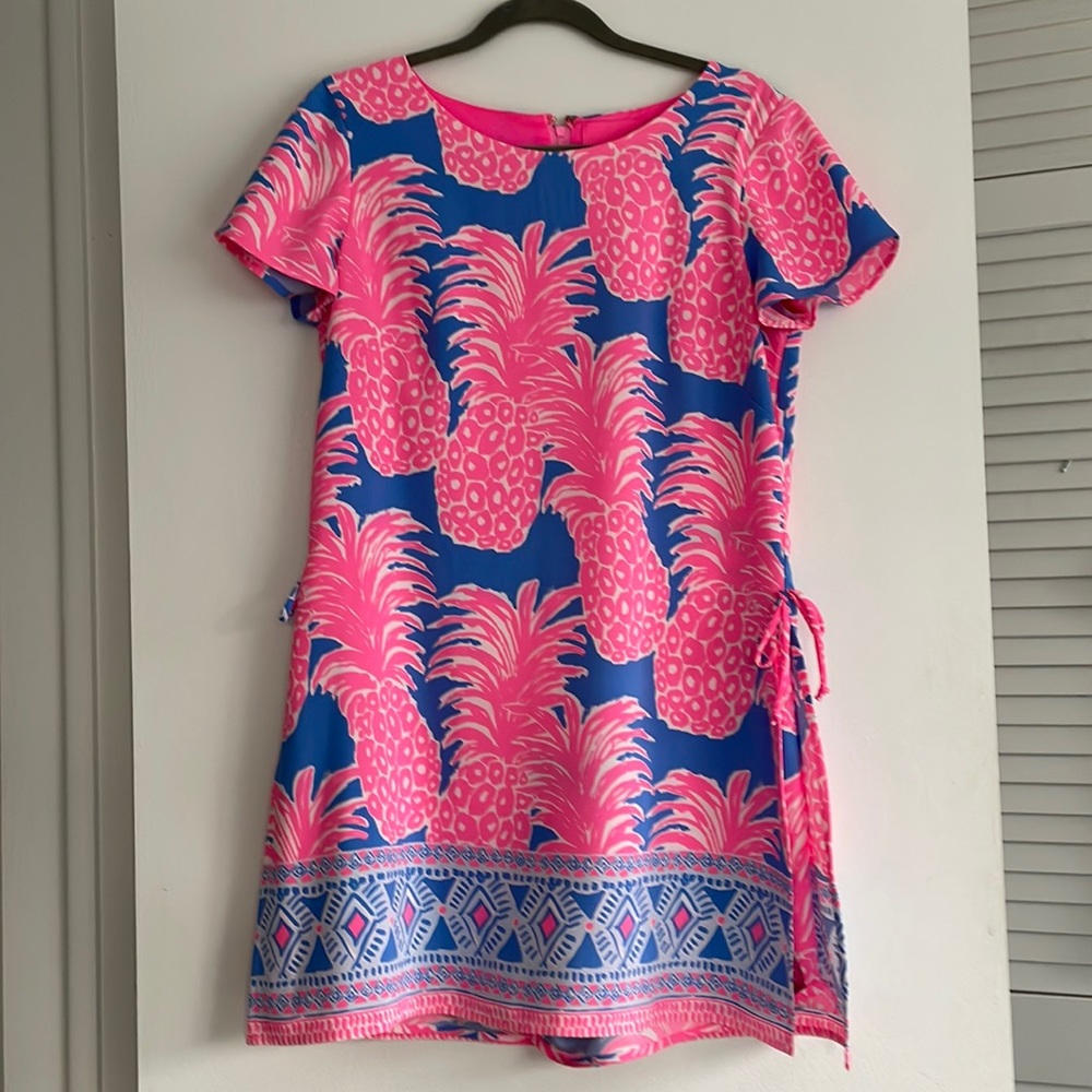 Lilly Pulitzer Blanca Stretch Romper. NWOT. Never worn. Size 10.